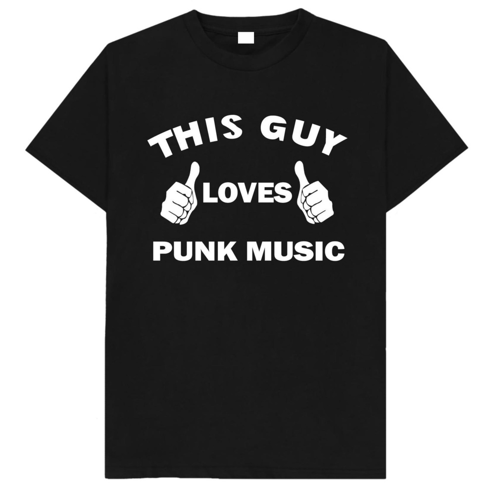 This Guy Loves Punk Music T Shirt